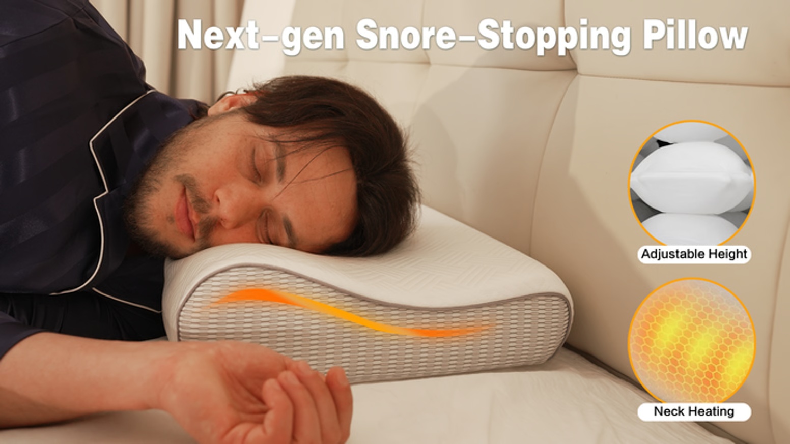 Stream 2: The Evolved Next-Gen Snore-Stopping Smart Pillow