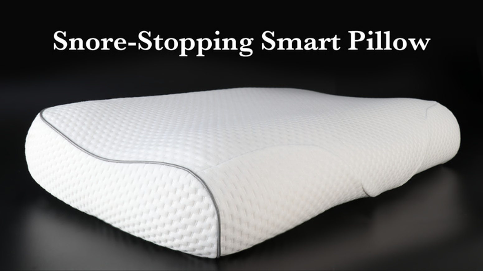 Sleep Peacefully with Stream-The Snore-Stopping Smart Pillow